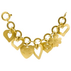 1995 Spring Collection Chanel Charm Bracelet