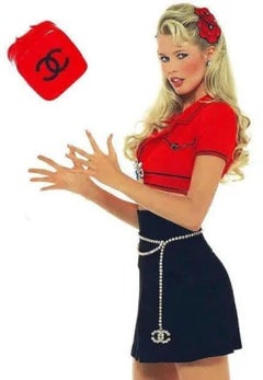 1995 Spring/Summer Barbie Collection Vintage Yellow Camellia Hair Accessory