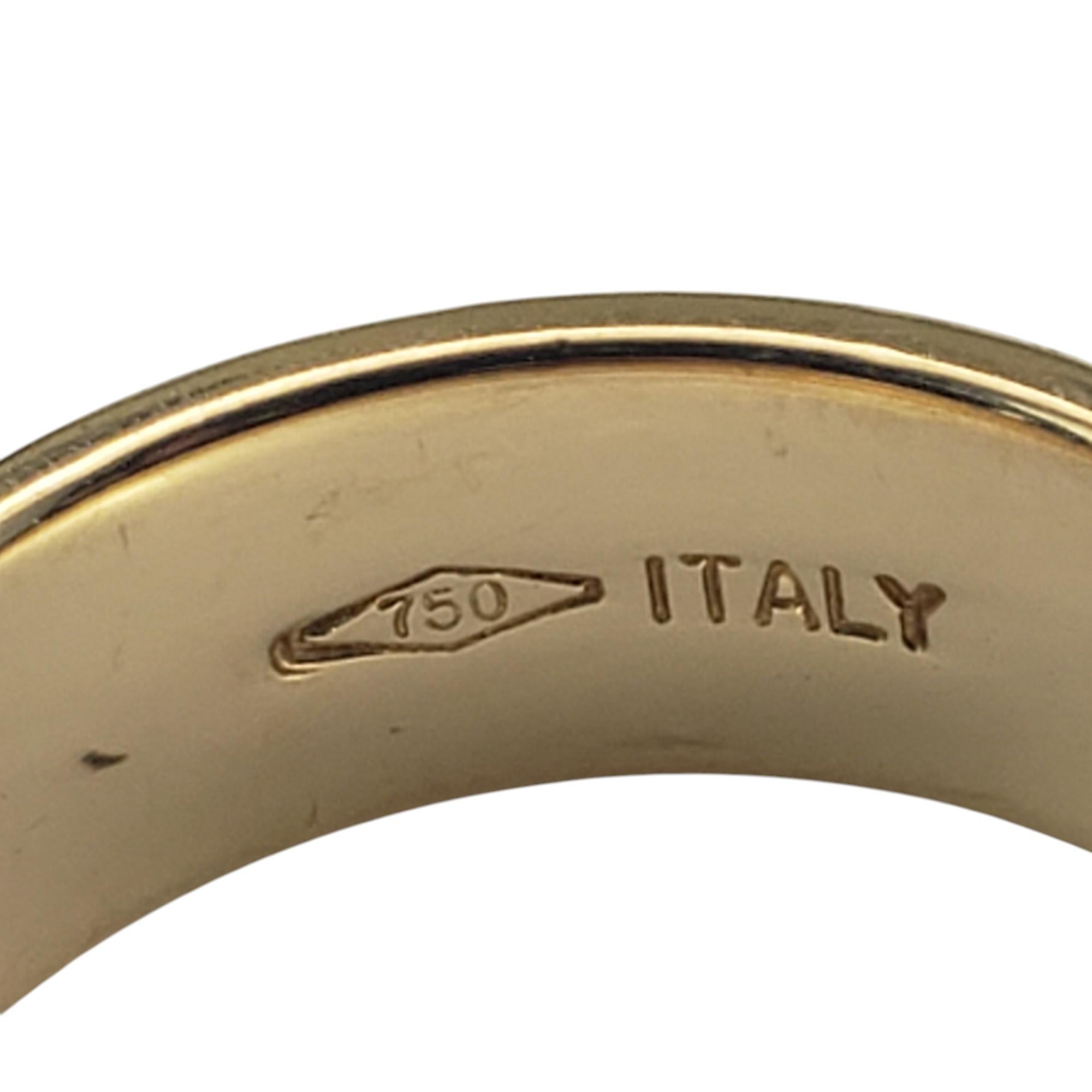 1995 Tiffany & Co. 18 Karat Yellow Gold Atlas Band Ring Size 8 #20769 2