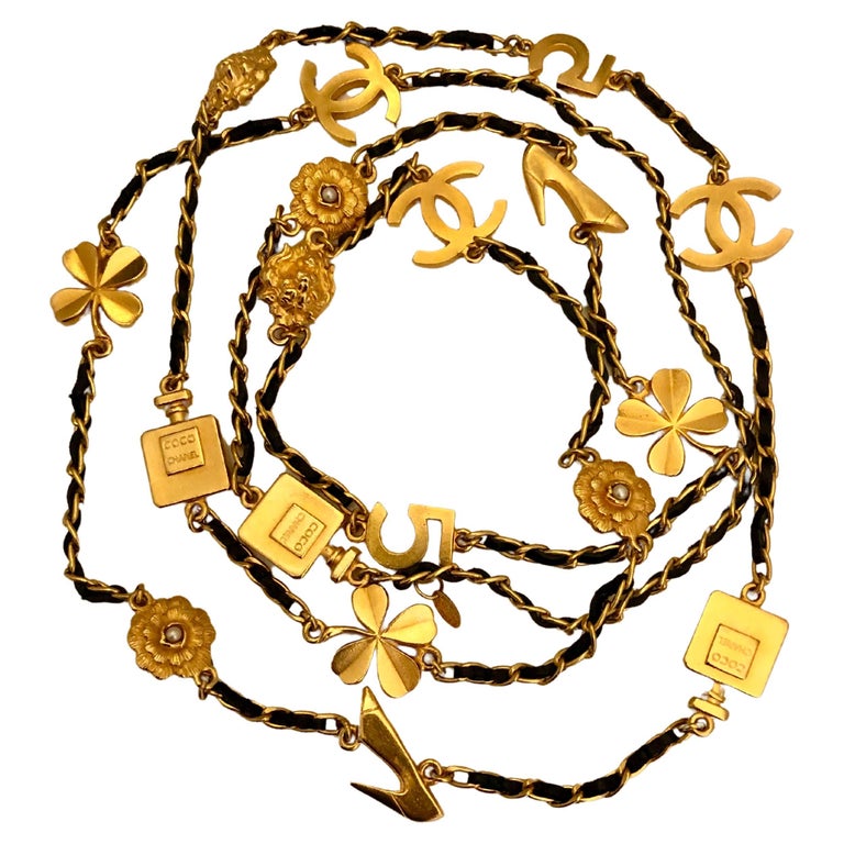 Chanel N5 Necklace - 5 For Sale on 1stDibs