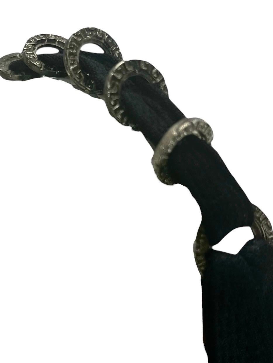 1995 Vintage By Gianni Versace Couture Schwarzes Kleid im Angebot 2