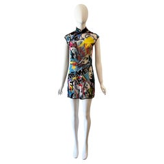 1995 VIVIENNE TAM Mao Graffiti Dress