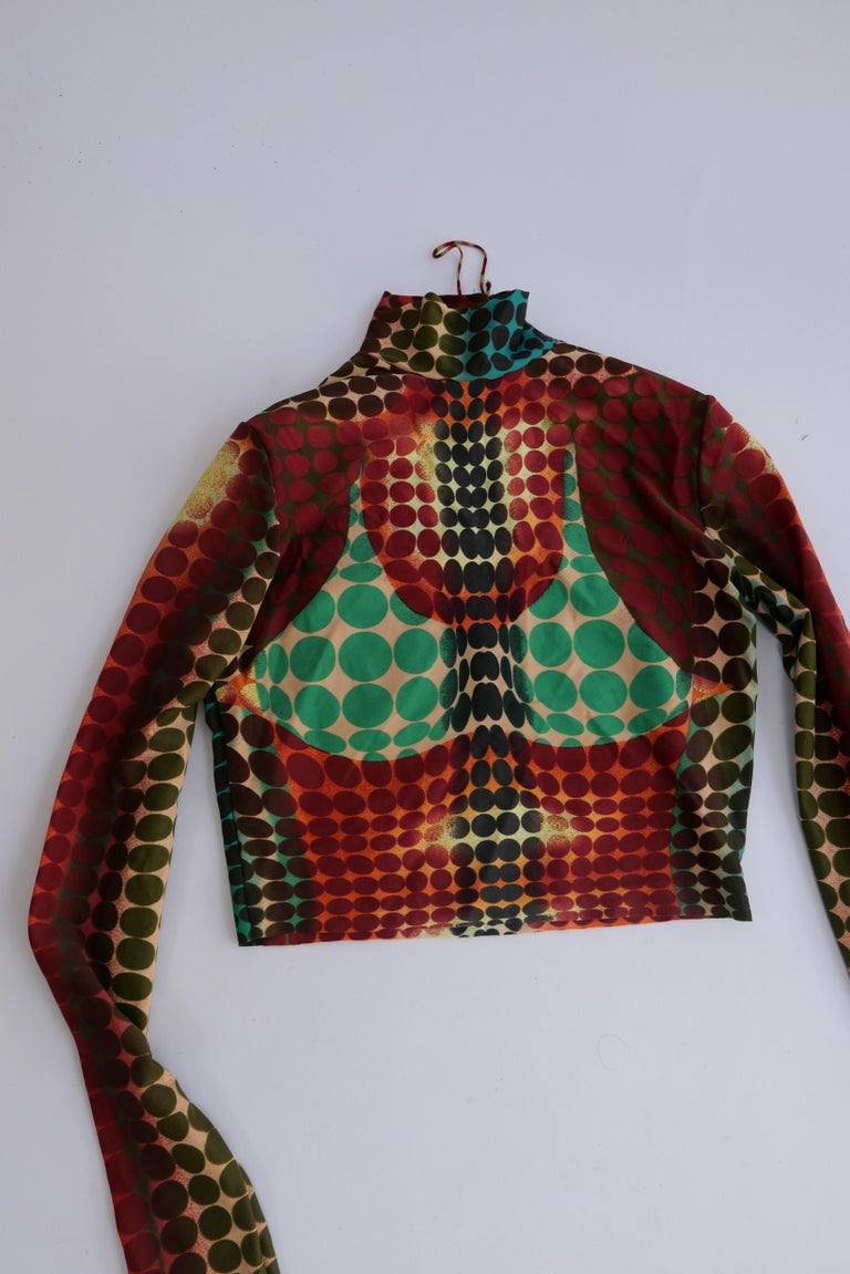 1995AW Jean Paul Gaultier Mad Max Mesh Top at 1stDibs | jpg