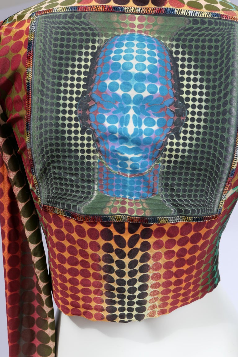 1995AW Jean Paul Gaultier Mad Max Mesh Top at 1stDibs | jpg top