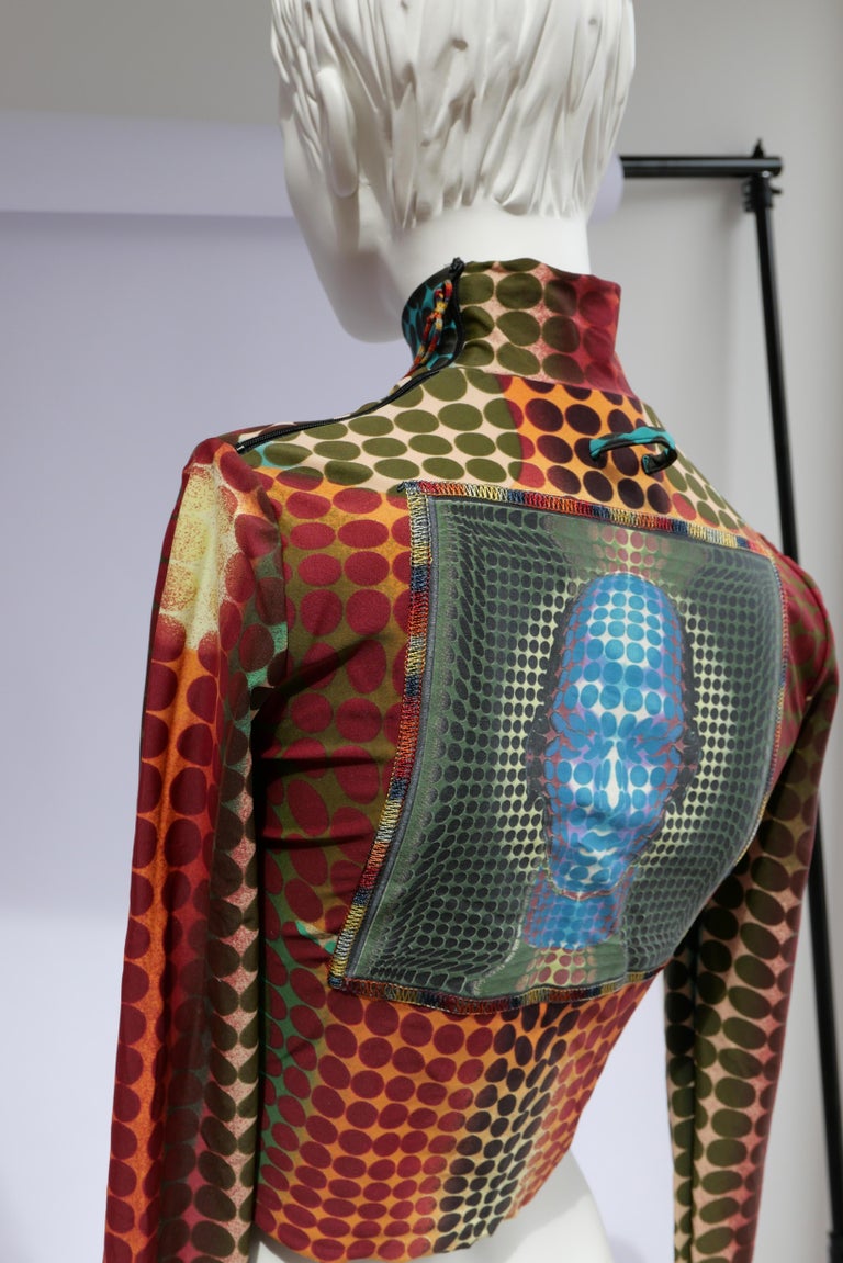 1995AW Jean Paul Gaultier Mad Max Mesh Top at 1stDibs | jpg top