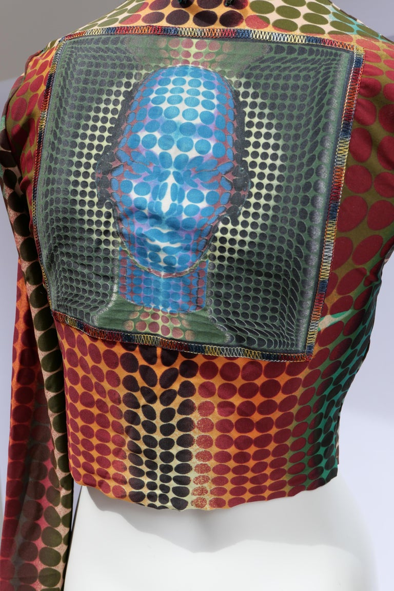 1995AW Jean Paul Gaultier Mad Max Mesh Top at 1stDibs | jpg top