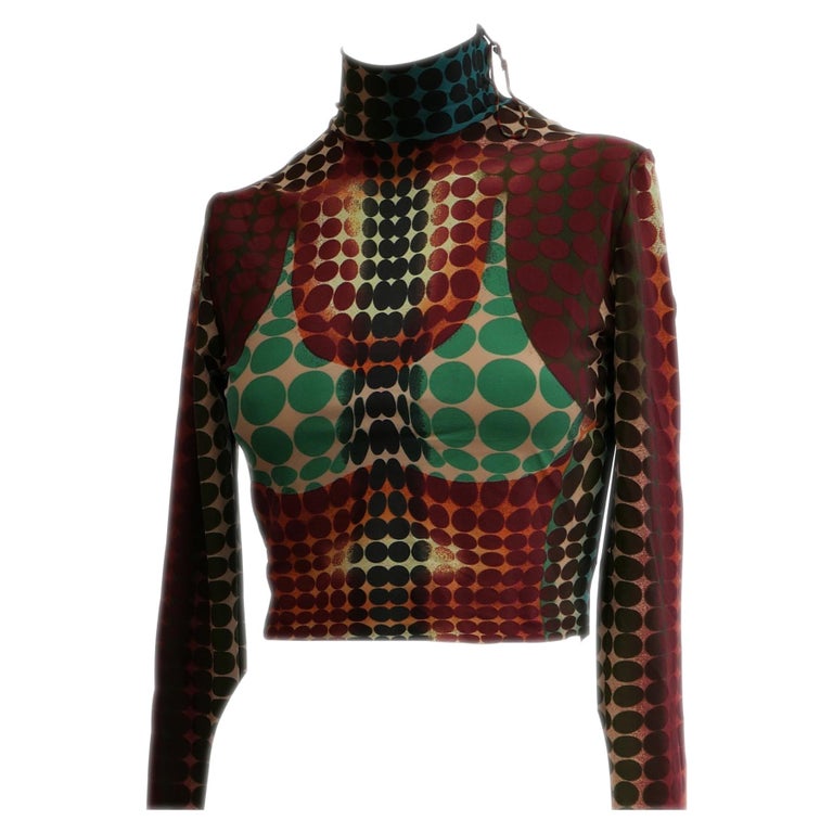 1995AW Jean Paul Gaultier Mad Max Mesh Top at 1stDibs