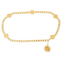 1995s Chanel Ceinture T75 CC Chain Belt Size 30 New