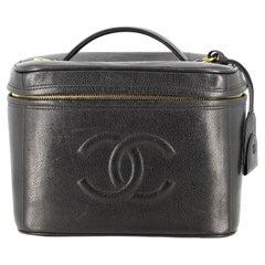 1996-1997 Vanity Handbag Chanel Caviar Black