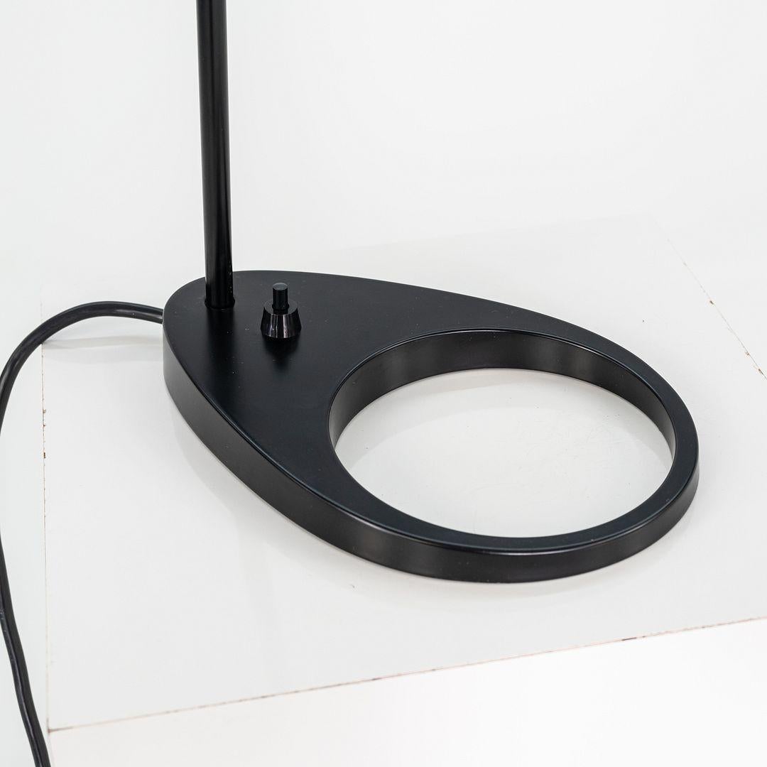 1996 Arne Jacobsen for Louis Poulsen AJ Desk / Table Lamp in Black For Sale 1