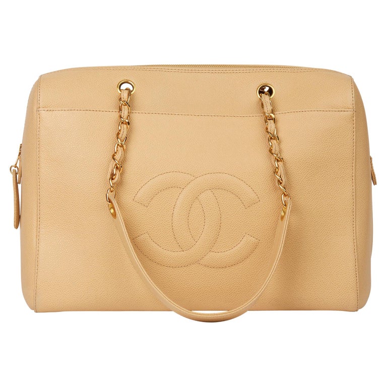 CHANEL Beige Quilted Lambskin Vintage Mini Classic Single Flap Bag