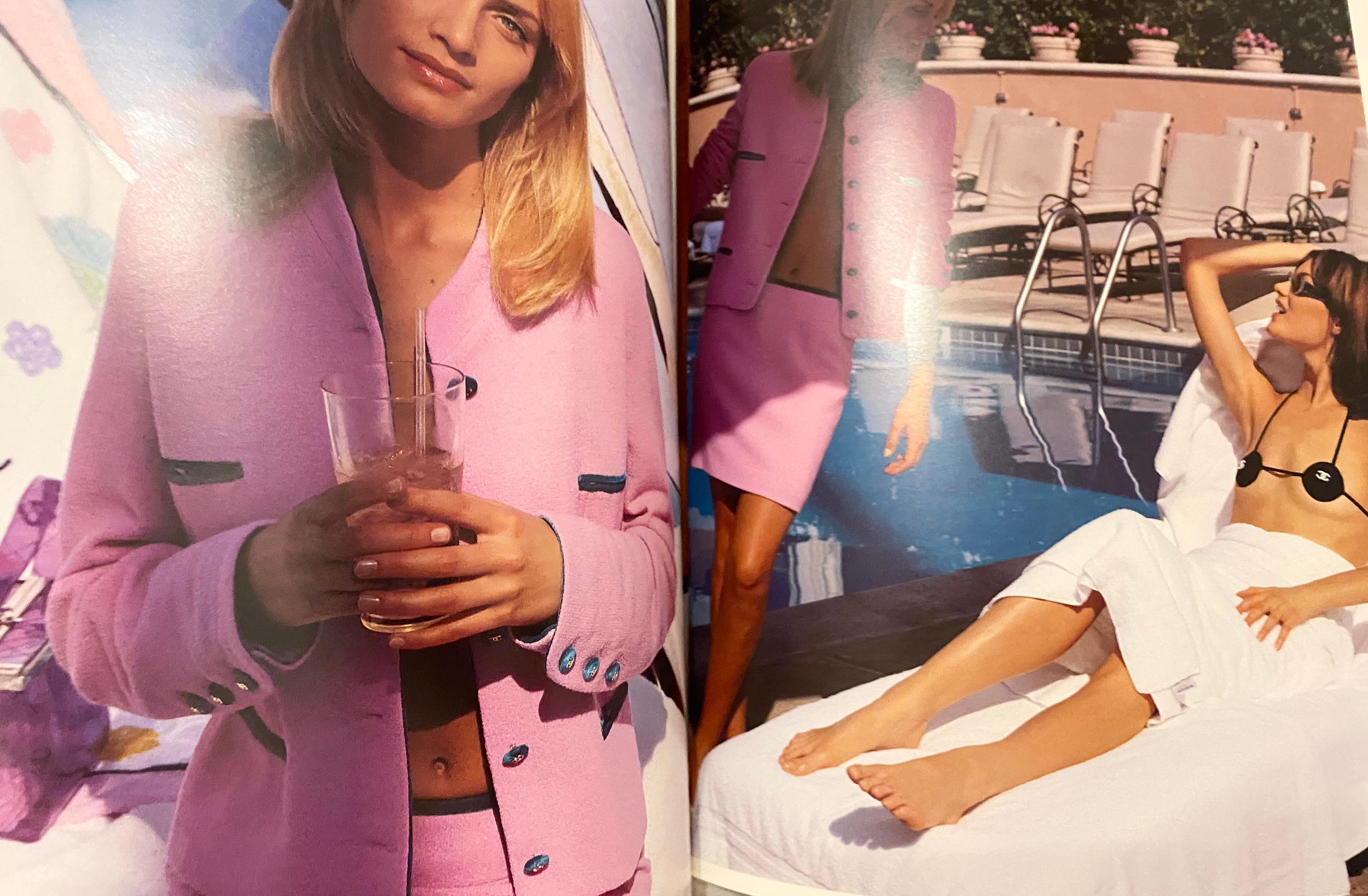 Women's or Men's 1996 Chanel Los Angeles Boutique Spring Summer Lookbook For Sale