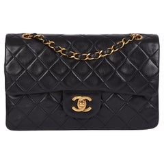 1996 Chanel Small Quilted Lambskin Vintage Classic Double Flap Bag