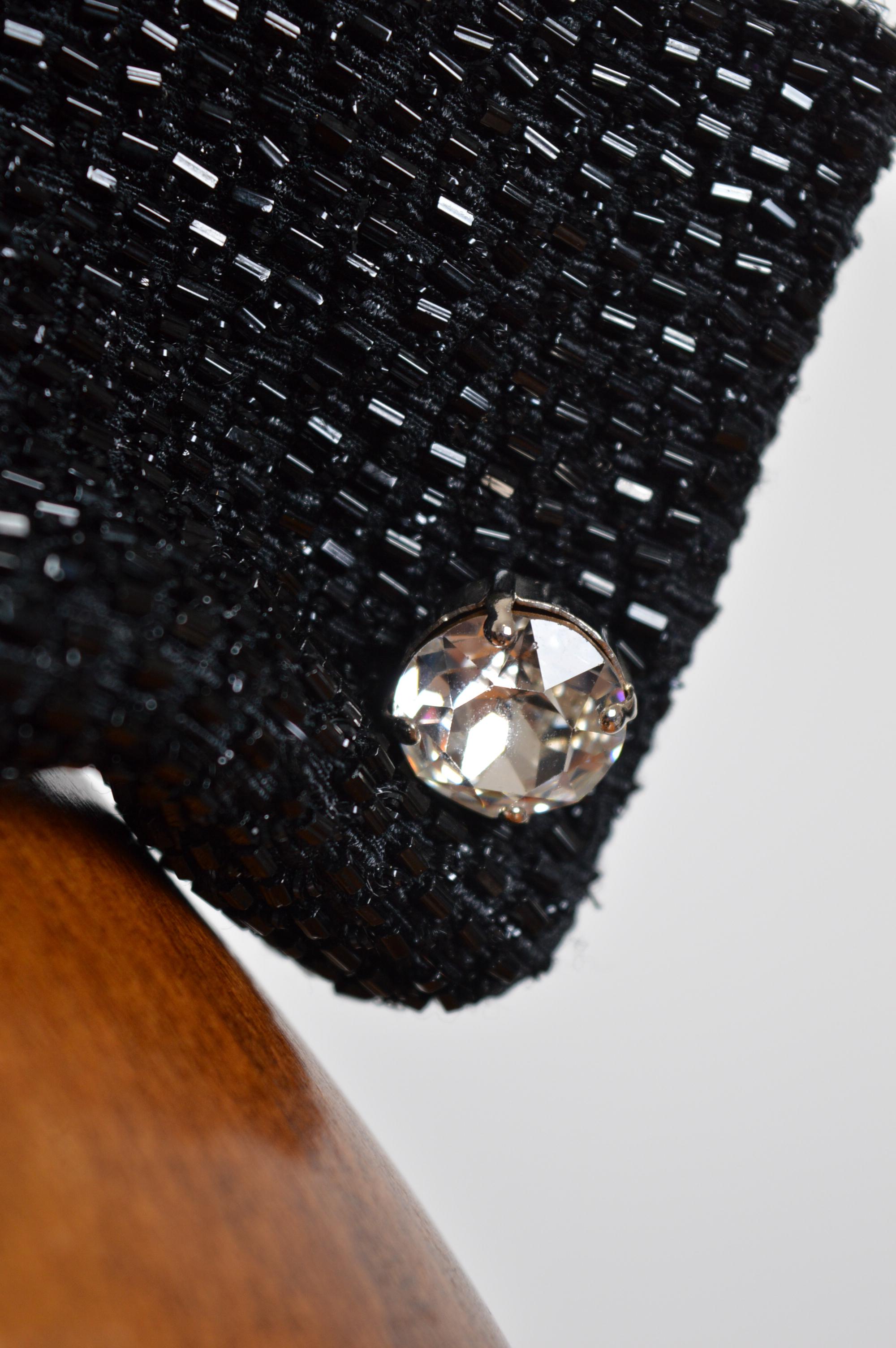 1996 Christian Dior by Gianfranco Ferré Perlenbesetztes Abendkleid Cocktailkleid im Angebot 1