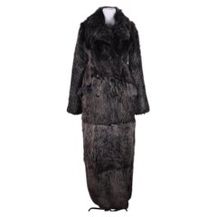 1996 FW Gucci Tom Ford fur coat / Vintage 90s / Italy size 40