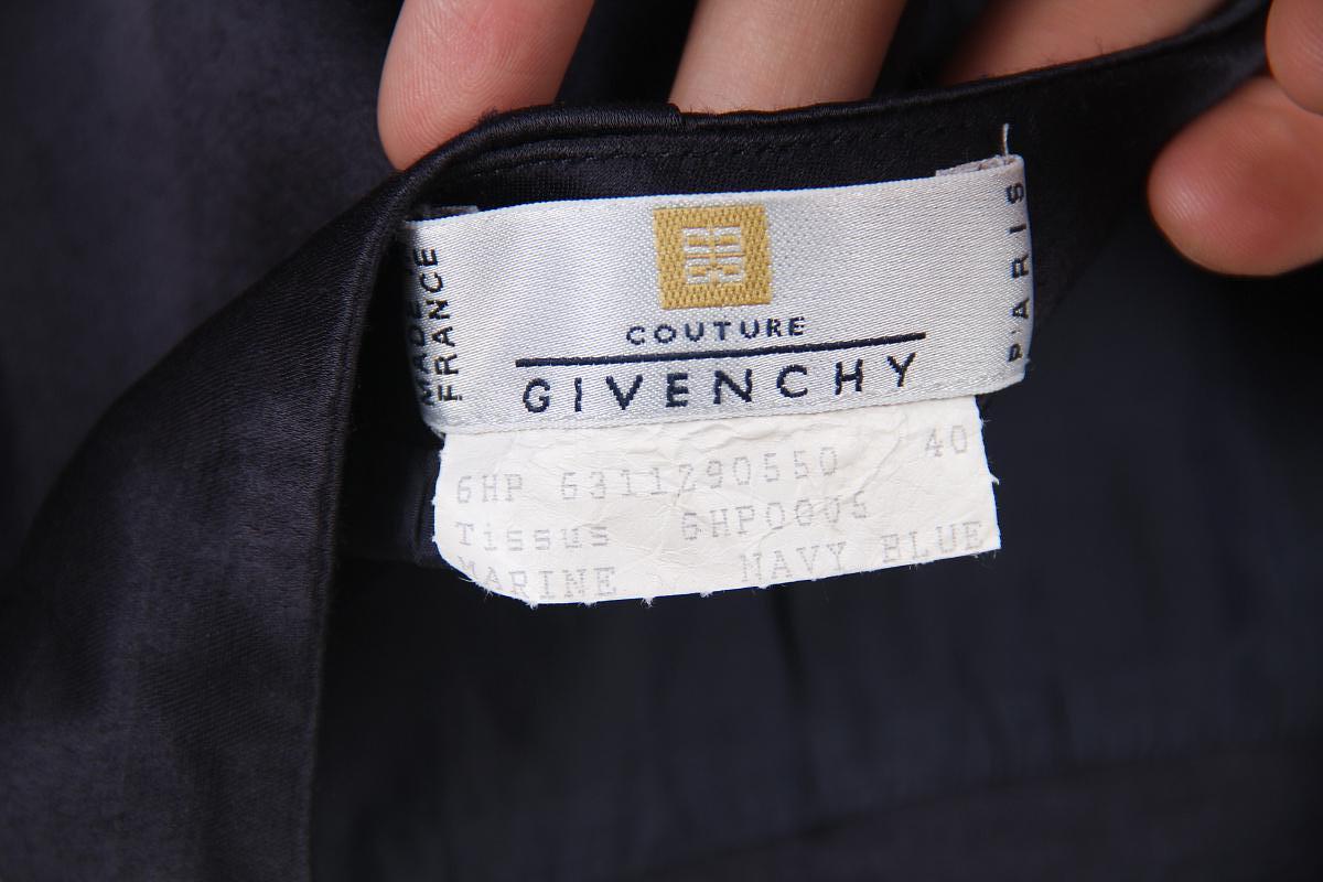Black 1996 Givenchy Galliano era Vintage Skirt Сouture Сollection For Sale