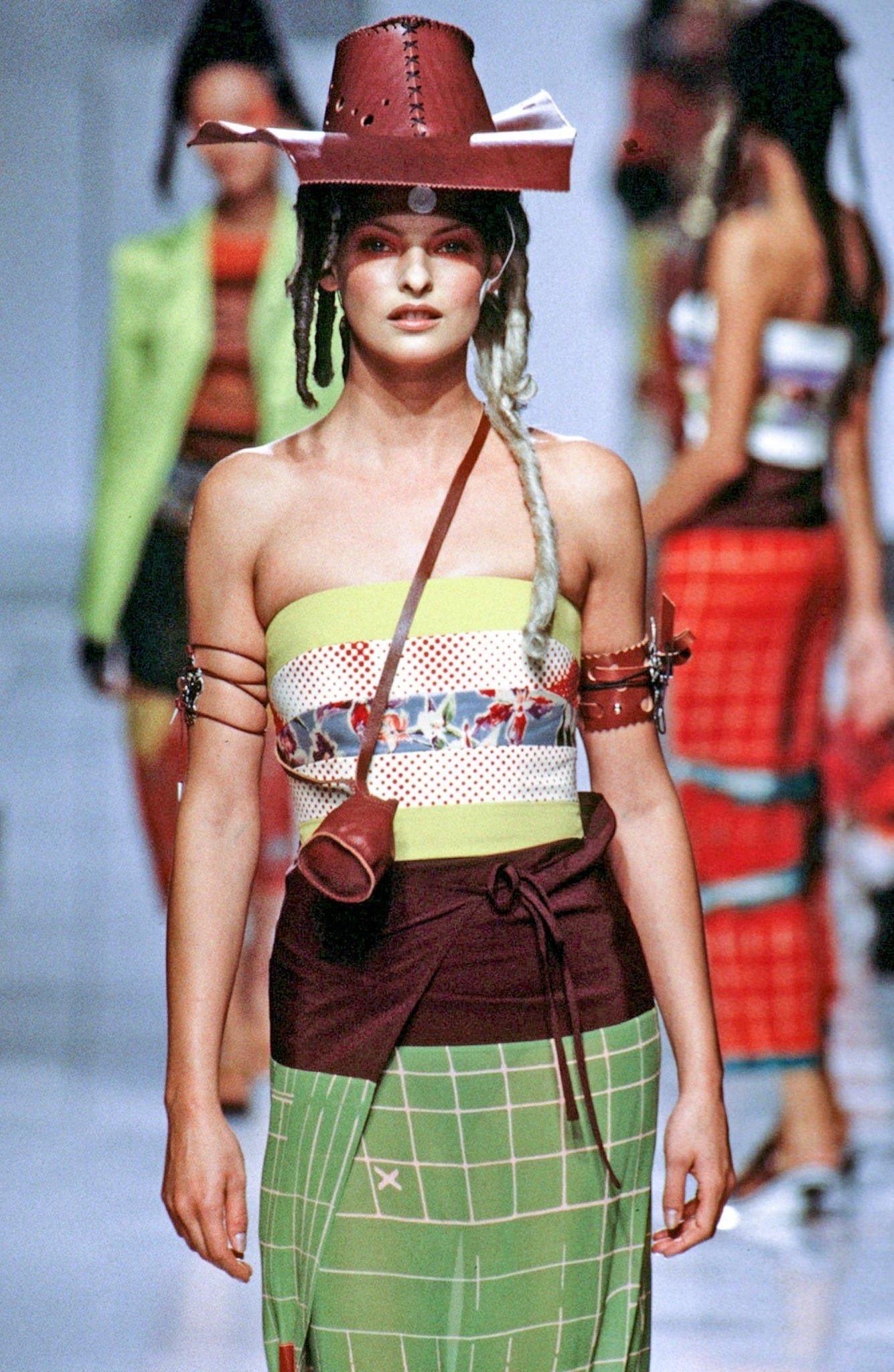 1996 Jean Paul Gaultier Cyberbaba 'Sex and the City' Graphic
