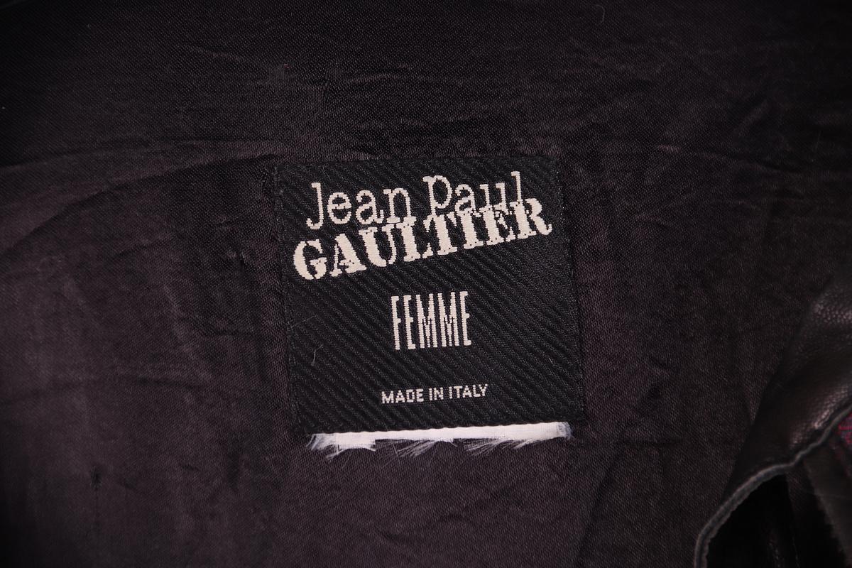 Black 1996 Jean Paul Gaultier suit overalls For Sale