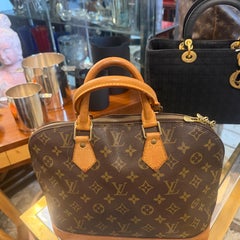 1996 Louis Vuitton Monogram Coated Canvas Alma Hand-Bag