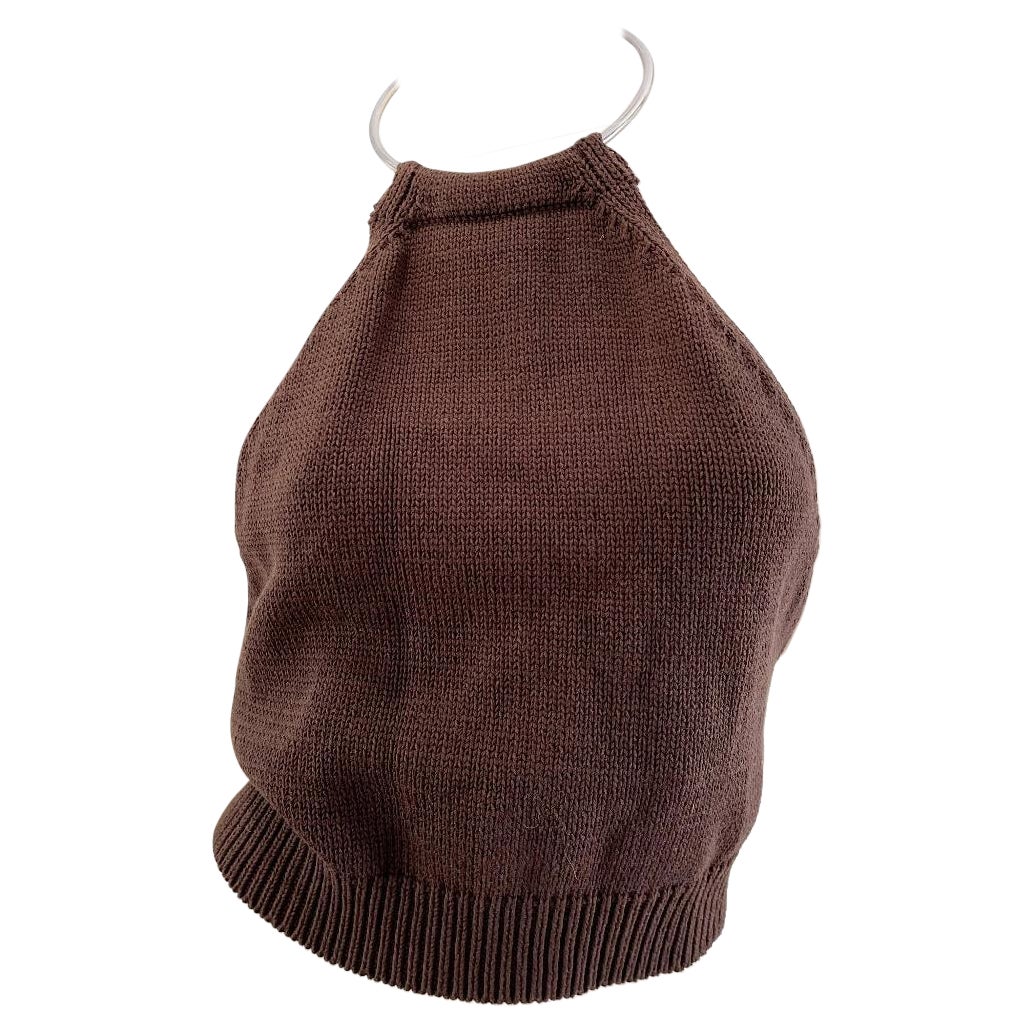 Haut bague en métal MARTIN MARGIELA 1996