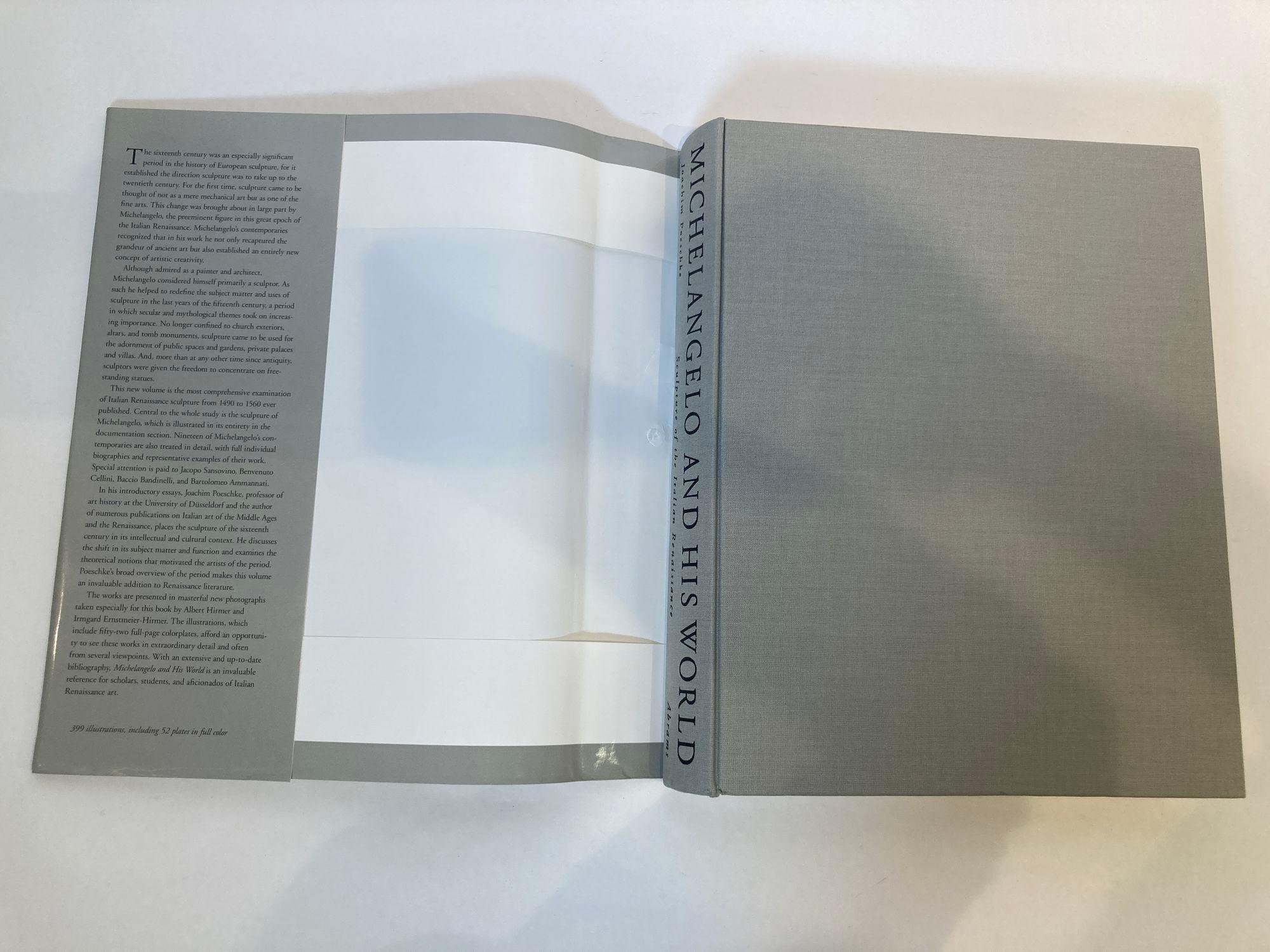 Livre à couverture rigide « Michelangelo And His World » de Joachim Poeschke, 1996 en vente 4