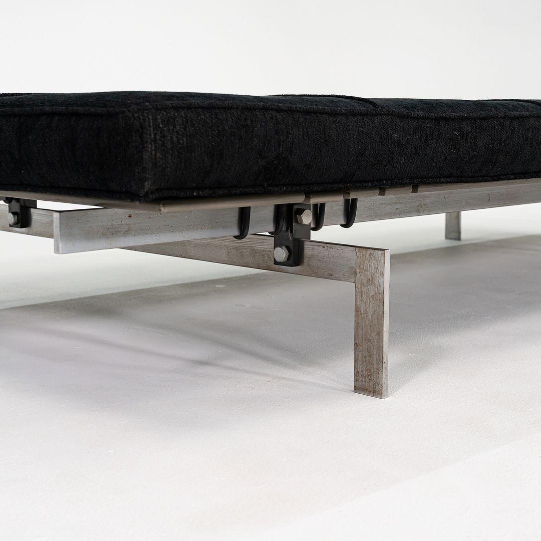 1996 Poul Kjaerholm pour Fritz Hansen PK80 Daybed en tissu noir 3x Disponible en vente 1