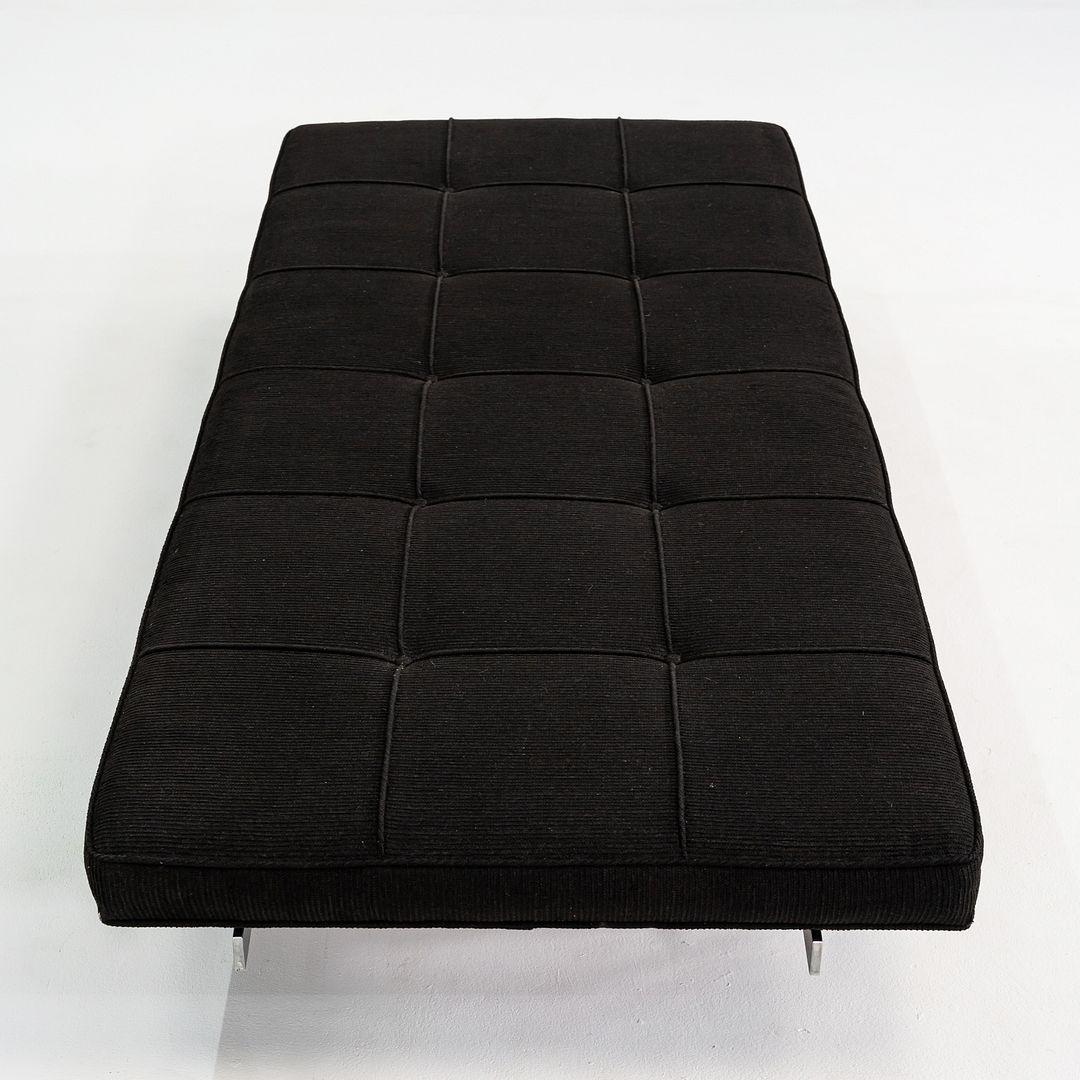 Acier 1996 Poul Kjaerholm for Fritz Hansen PK80 Daybed en tissu gris/noir en vente