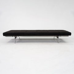 1996 Poul Kjaerholm for Fritz Hansen PK80 Daybed en tissu gris/noir