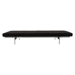 1996 Poul Kjaerholm for Fritz Hansen PK80 Daybed in Grey/Black Fabric