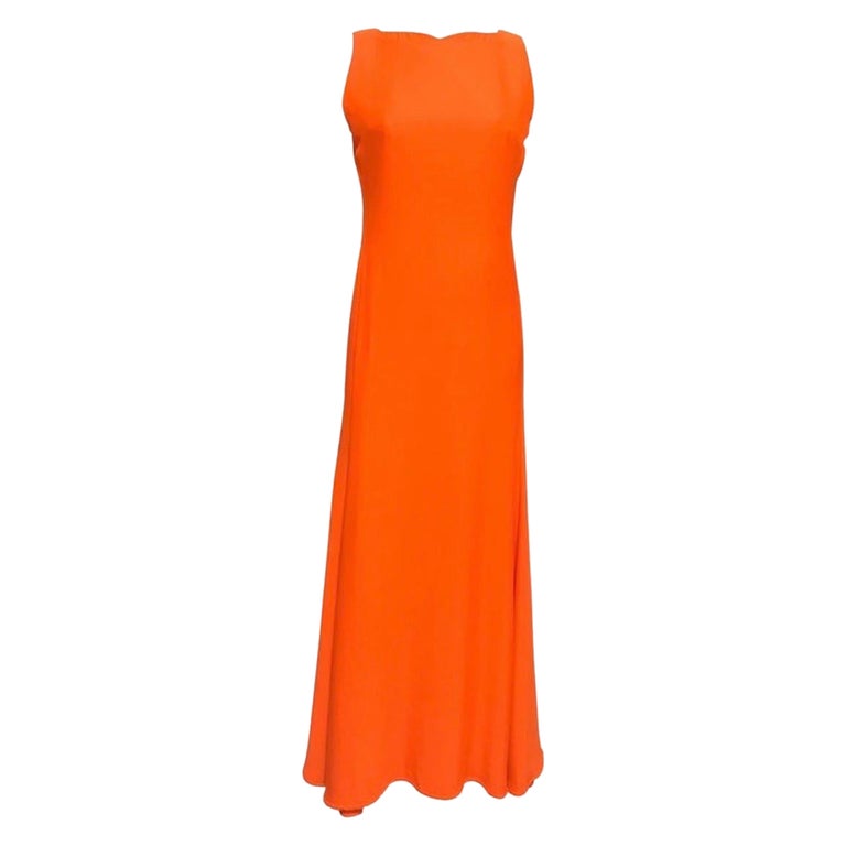 knee length dresses for ladies Alianna Cowl Neck Satin Maxi Dress main image 1