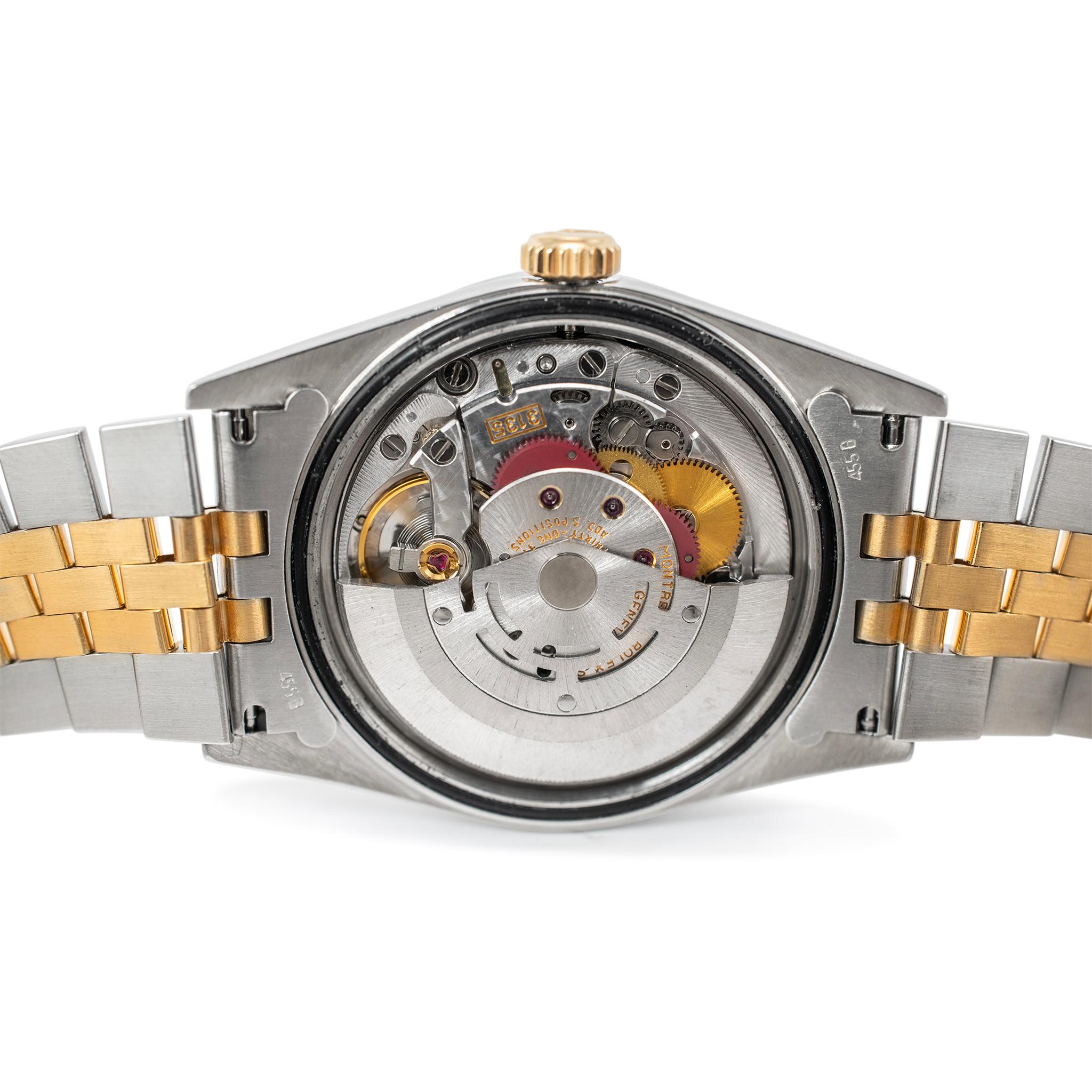 1996 Rolex Datejust 36MM 16233 Diamond Bezel Yellow Gold & Stainless Steel Watch 2