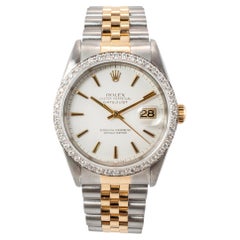 1996 Rolex Datejust 36MM 16233 Diamond Bezel Yellow Gold & Stainless Steel Watch