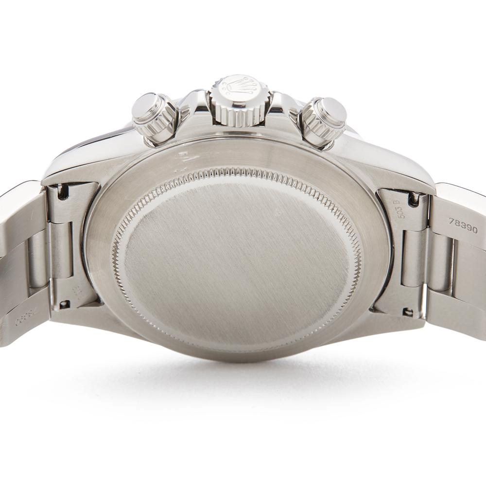 1996 Rolex Daytona Zenith Stainless Steel 16520 Wristwatch 2