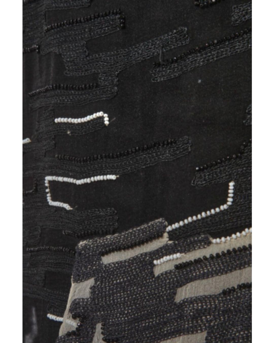 Women's 1996 Runway Chanel Haute Couture Monochrome Evening Gown For Sale