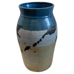 1996 Signed M. Hainest Studio Pottery Vase – Handcrafted Ceramic Art