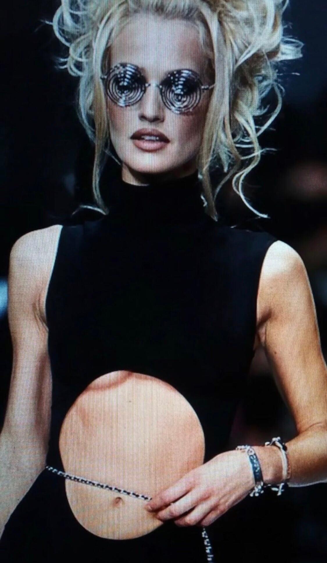 1996 Spring Rare Chanel Runway Fashion Frames 10