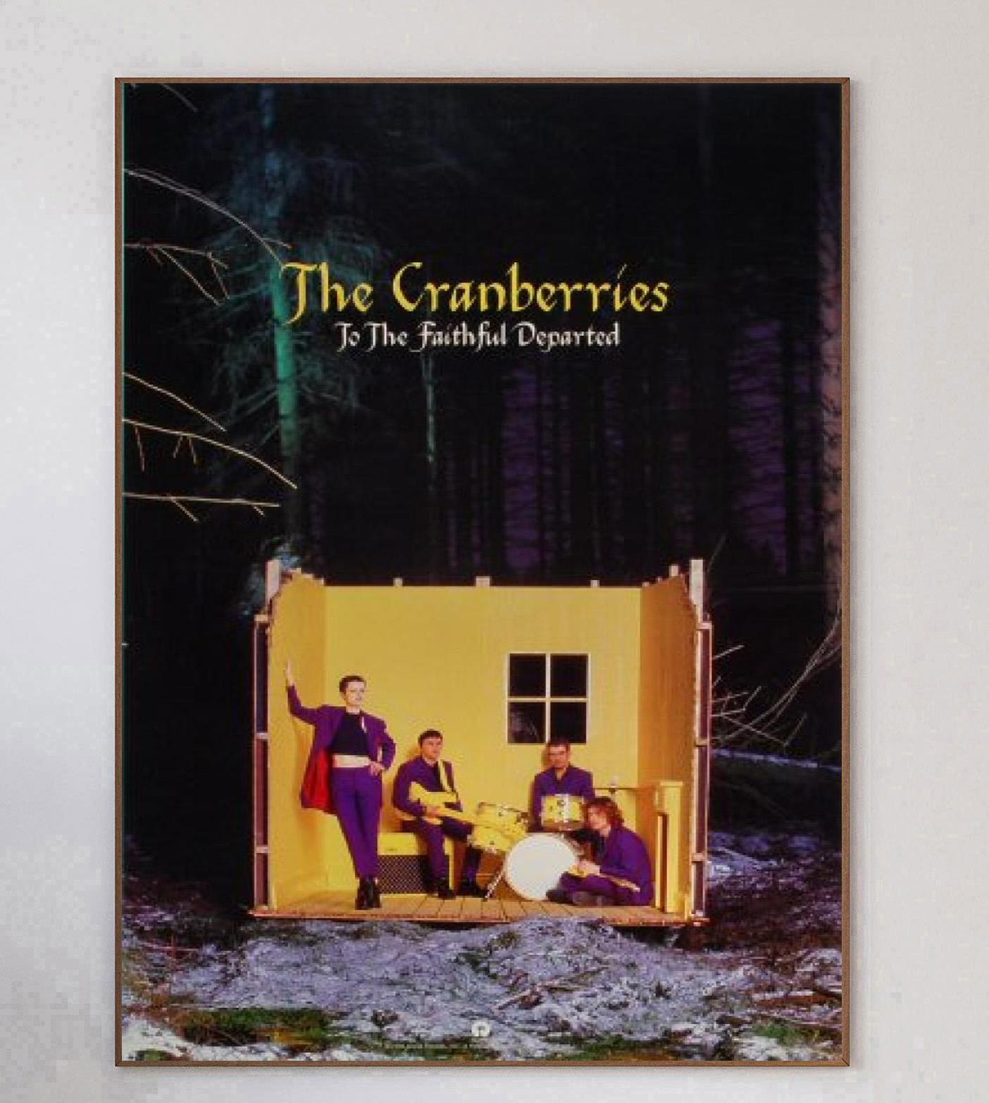 Americano 1996 The Cranberries - To the Faithful Departed Poster originale d'epoca in vendita