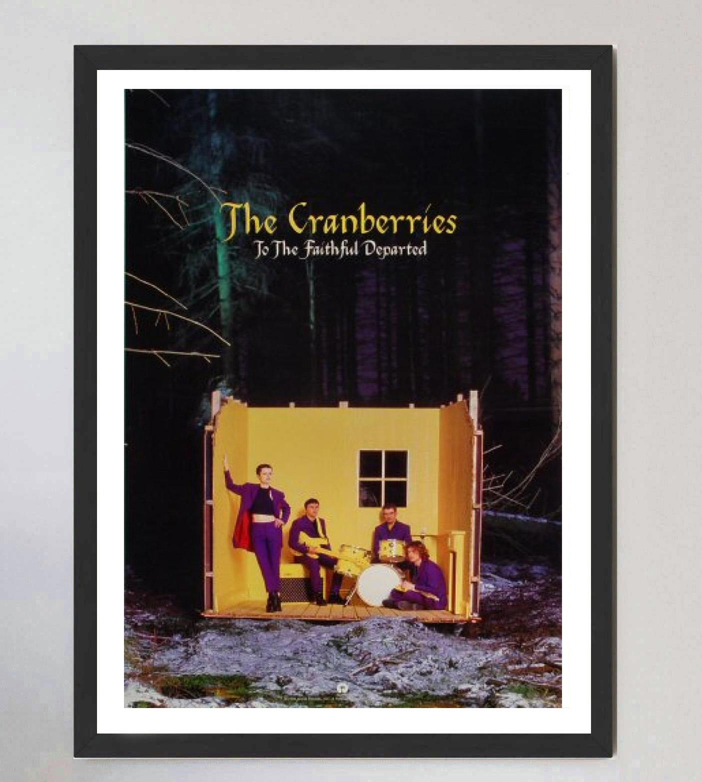 Fine XX secolo 1996 The Cranberries - To the Faithful Departed Poster originale d'epoca in vendita