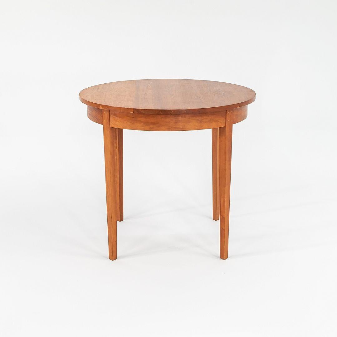 1996 Thomas Moser Cabinetmakers Solid Cherry Dining / Cafe Table 30 inch 5