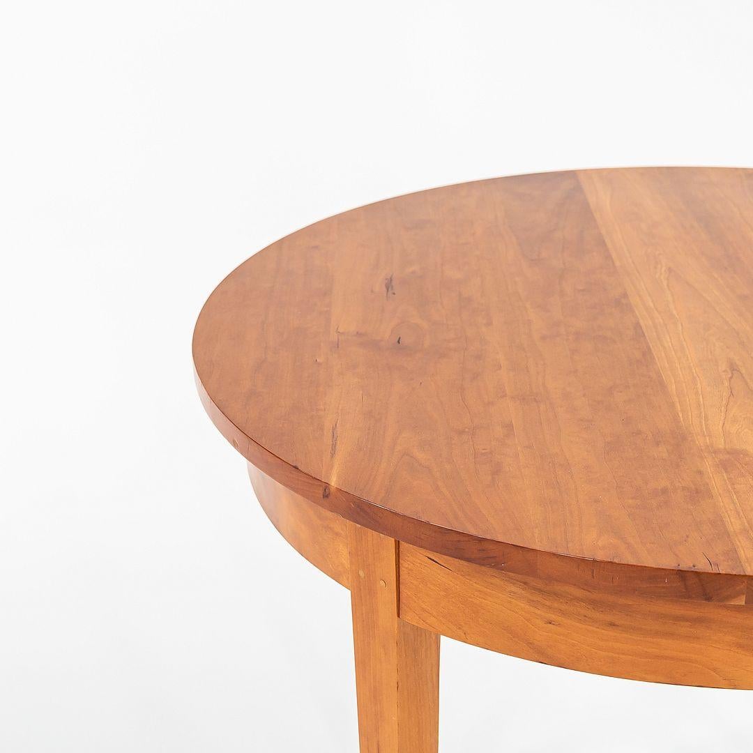 1996 Thomas Moser Cabinetmakers Solid Cherry Dining / Cafe Table 30 inch In Excellent Condition In Philadelphia, PA