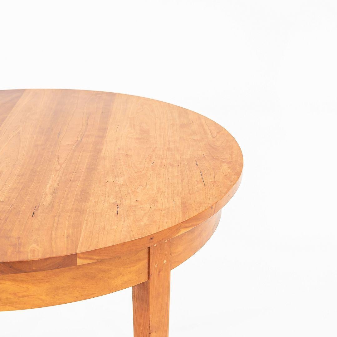 Contemporary 1996 Thomas Moser Cabinetmakers Solid Cherry Dining / Cafe Table 30 inch