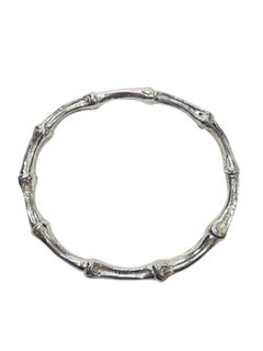1996 Tiffany & Co. Sterling Silver Bamboo Bangle Bracelet #25228