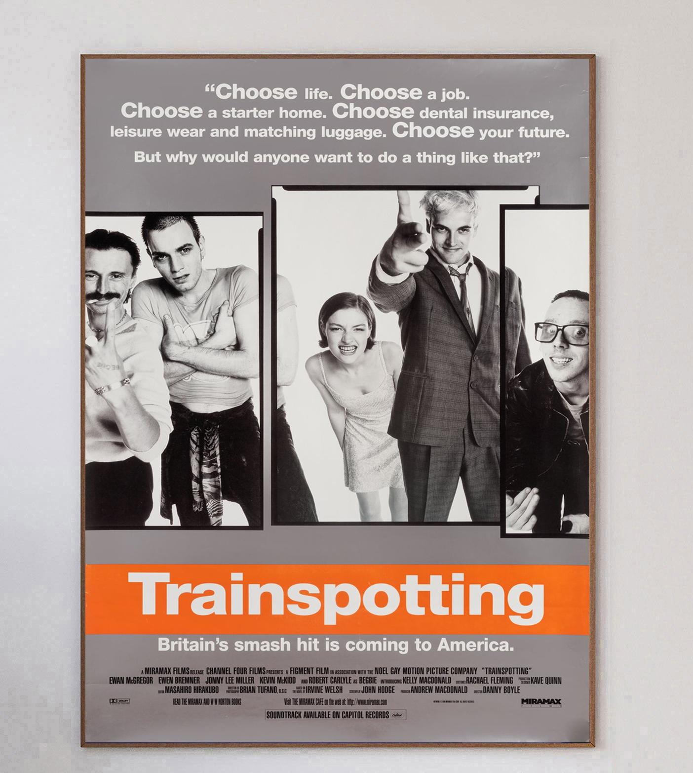 Trainspotting is a 1996 British black comedy crime film directed by Danny Boyle's seminal film 