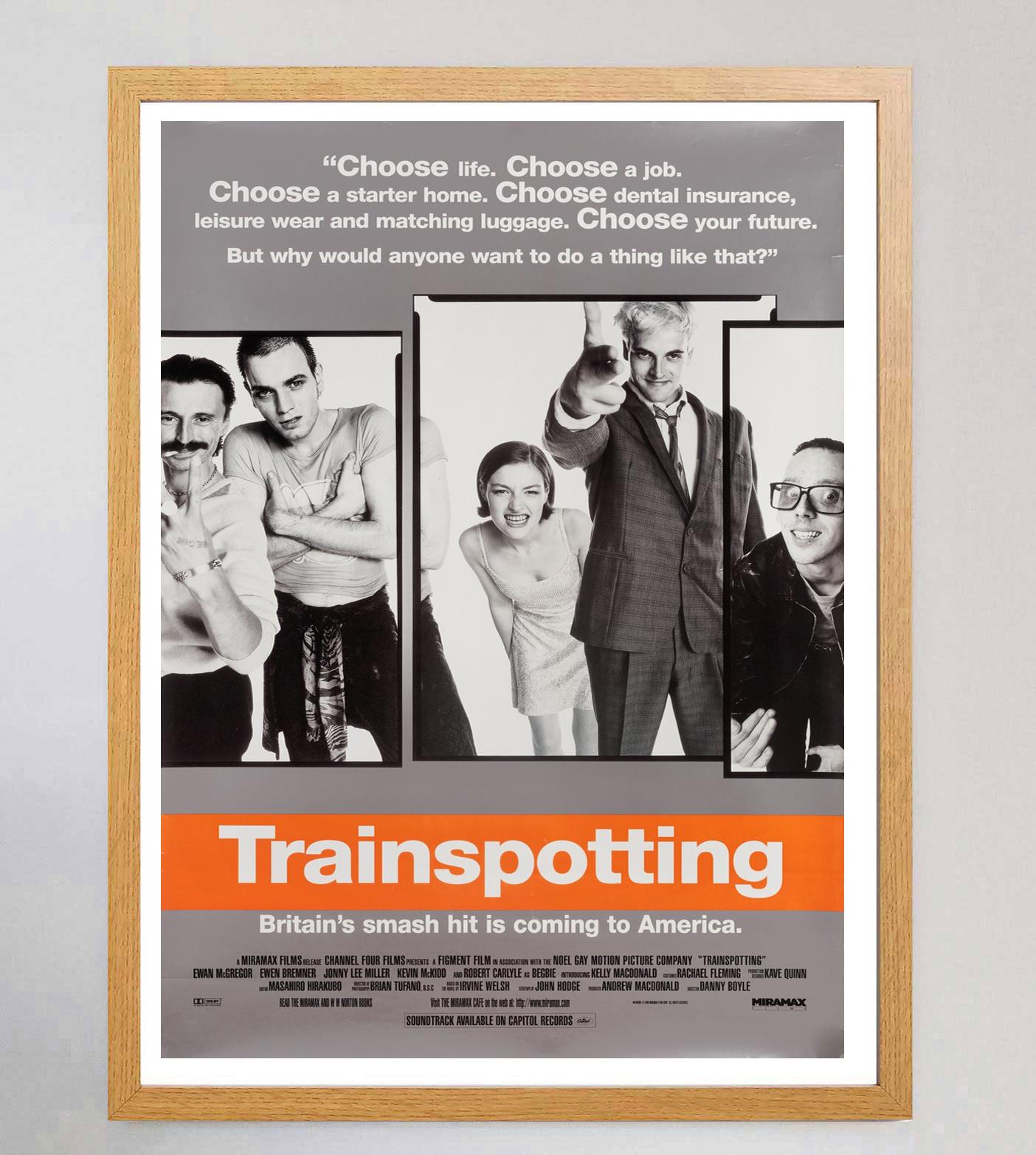 1996 Trainspotting, Original-Vintage-Poster im Zustand „Gut“ im Angebot in Winchester, GB