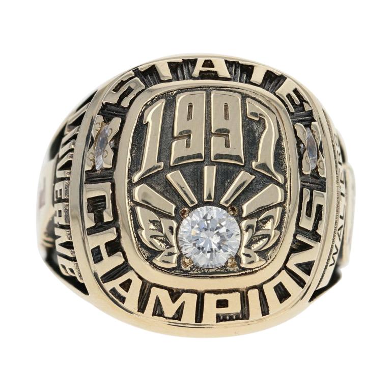 1997 Alabama HS Football State Championship Ring, 10k Gold Luverne