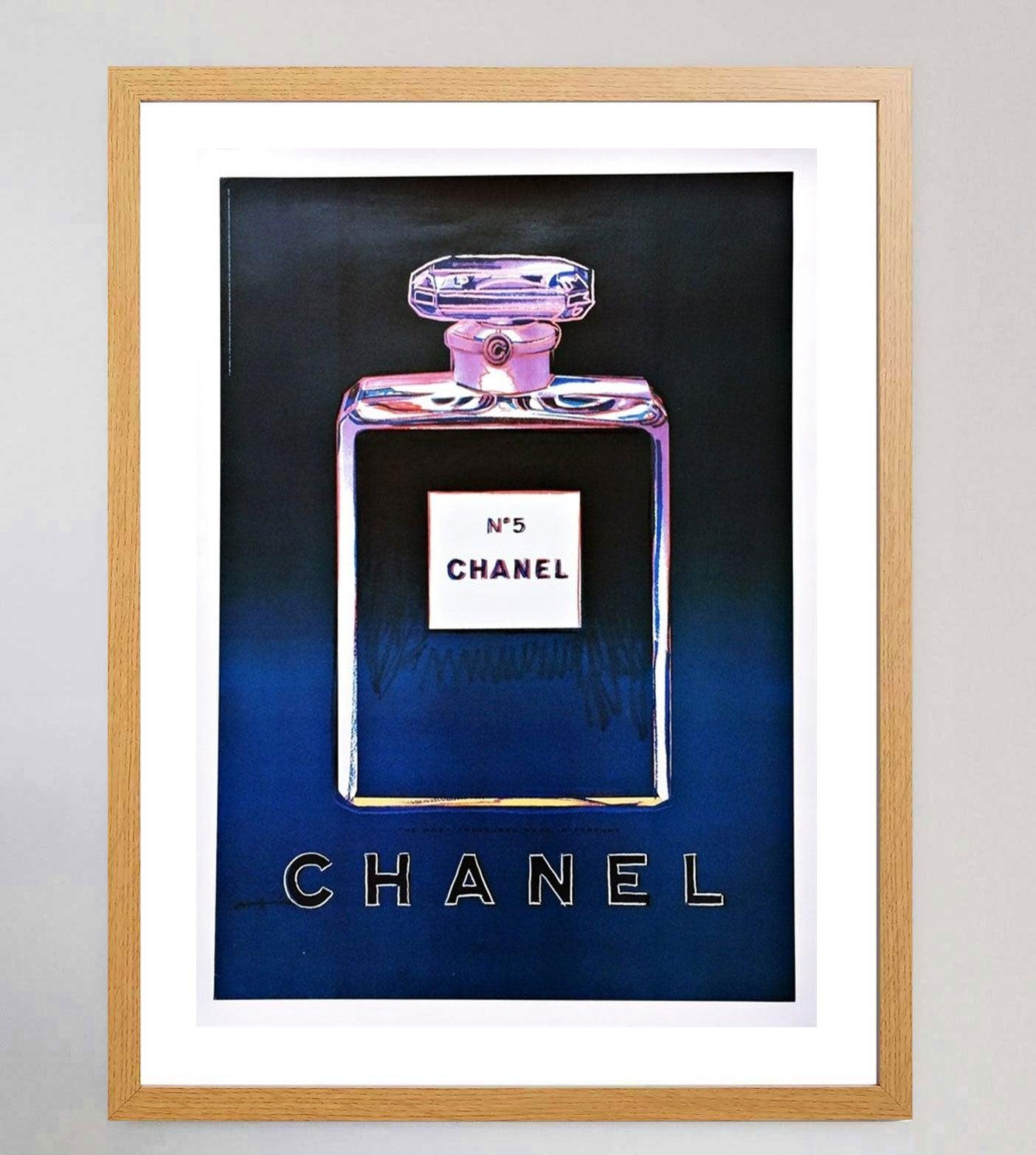 American 1997 Andy Warhol - Chanel Black Original Vintage Poster For Sale