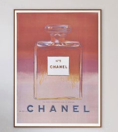 1997 Andy Warhol - Chanel Pink Original Vintage Poster