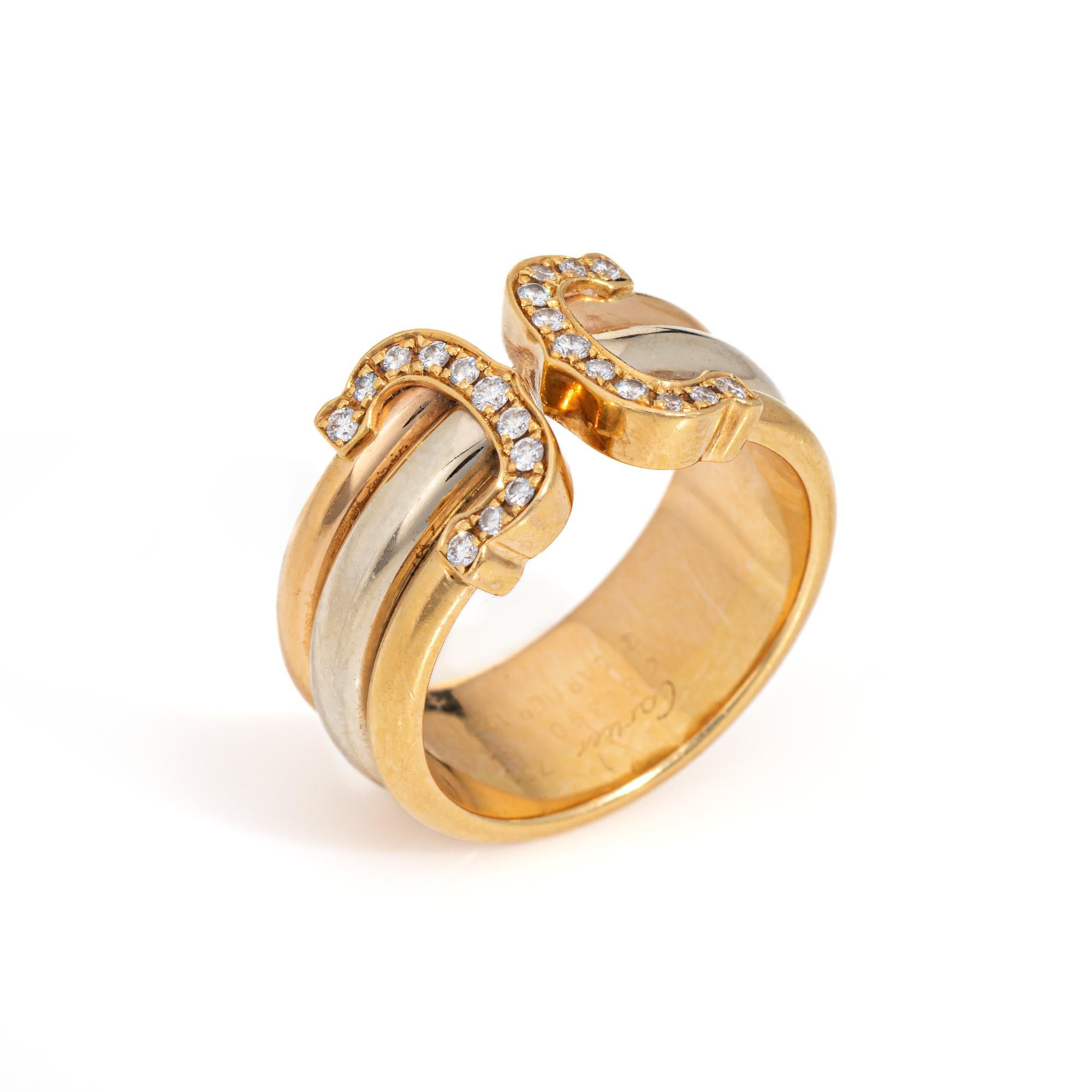 Anello vintage con diamanti 