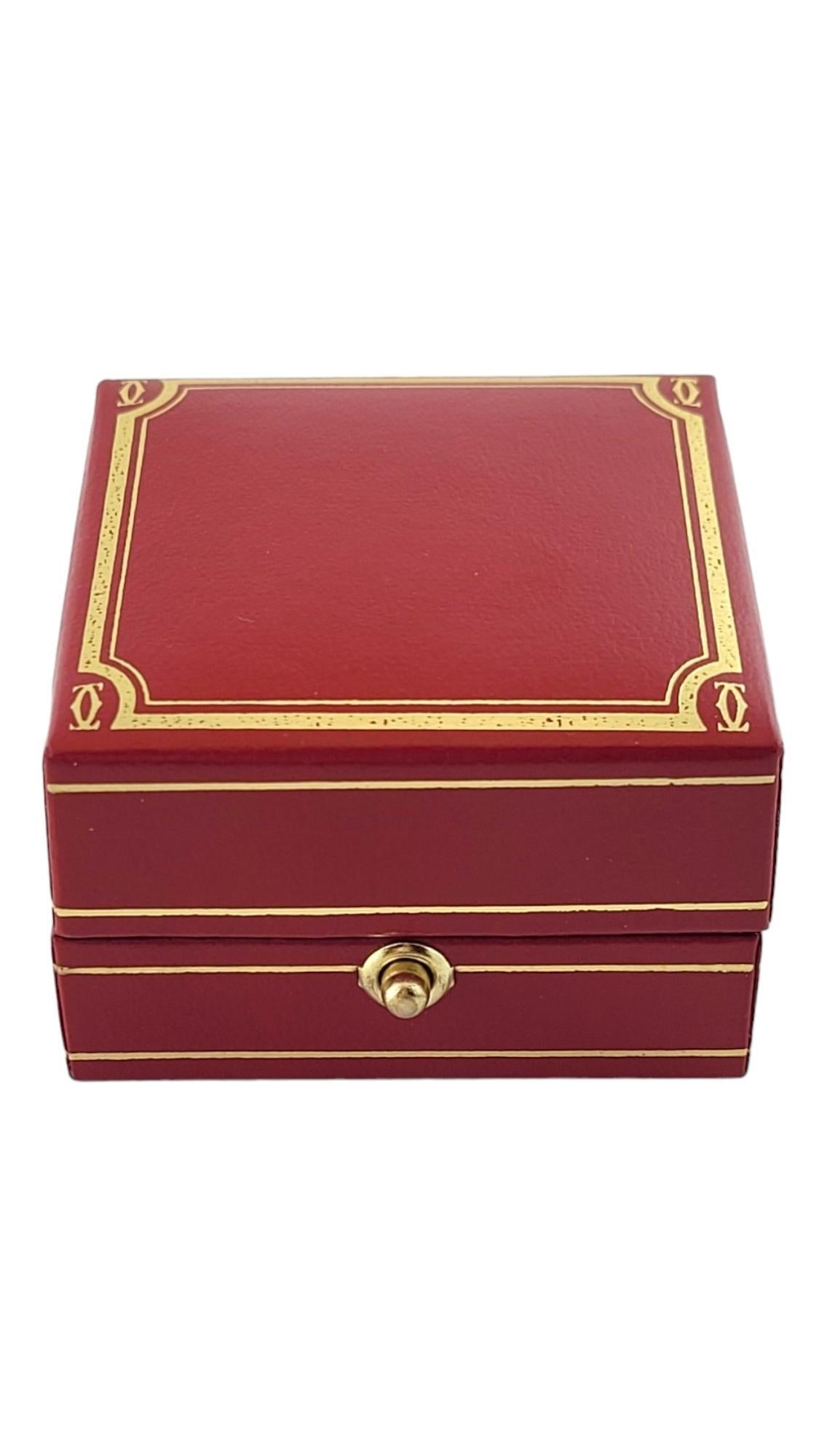 1997 Cartier 18K Tricolor Gold Trinity Ring Size 4.5 with Box #18143 For Sale 5