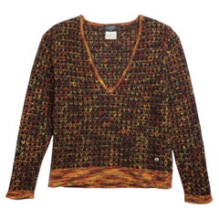 Maglione multicolore Chanel del 1997